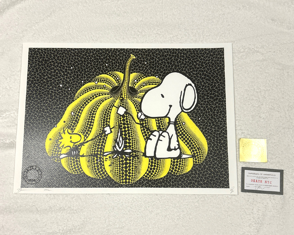 Yahoo!オークション - DEATH NYC スヌーピー SNOOPY 草間彌生 Yahoo!オークション - DEATH NYC スヌーピー SNOOPY 草間彌生