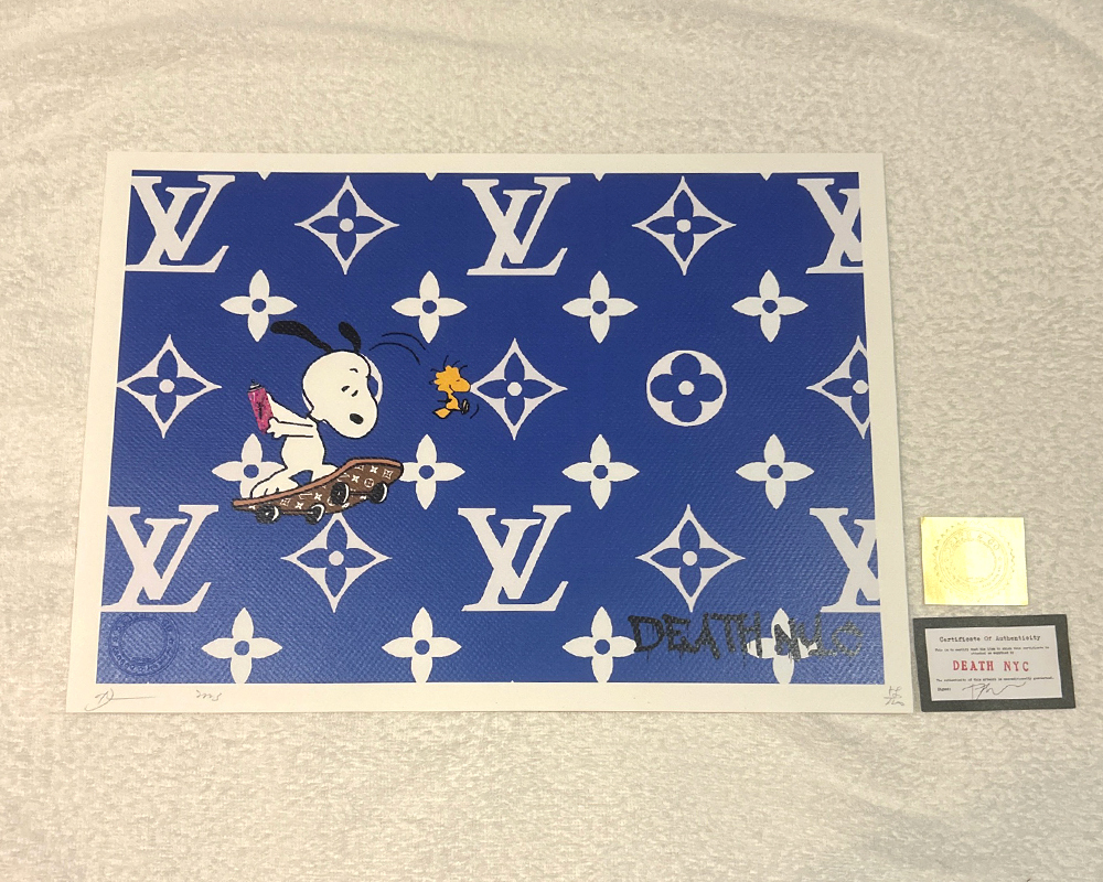 世界限定100枚 DEATH NYC スヌーピー SNOOPY ルイヴィトン 世界限定100枚 DEATH NYC スヌーピー SNOOPY ルイヴィトン