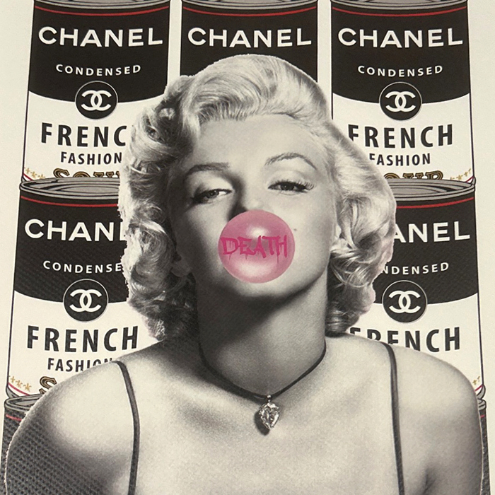 世界限定100枚 DEATH NYC マリリン モンロー CHANEL シャネル 世界限定100枚 DEATH NYC マリリン モンロー CHANEL シャネル