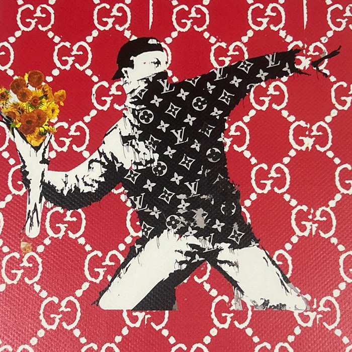 DEATH NYC バンクシー Banksy FLOWER BOMBER ヴィトン グッチ DEATH NYC バンクシー Banksy FLOWER BOMBER ヴィトン グッチ