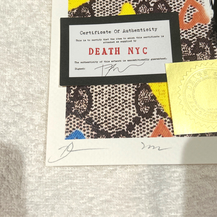 世界限定100枚 DEATH NYC バンクシー Banksy Umbrella Girl 世界限定100枚 DEATH NYC バンクシー Banksy Umbrella Girl