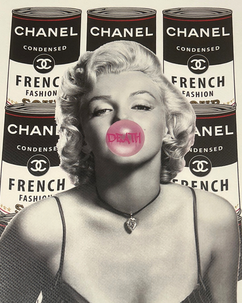 世界限定100枚 DEATH NYC マリリン モンロー CHANEL シャネル 世界限定100枚 DEATH NYC マリリン モンロー CHANEL シャネル