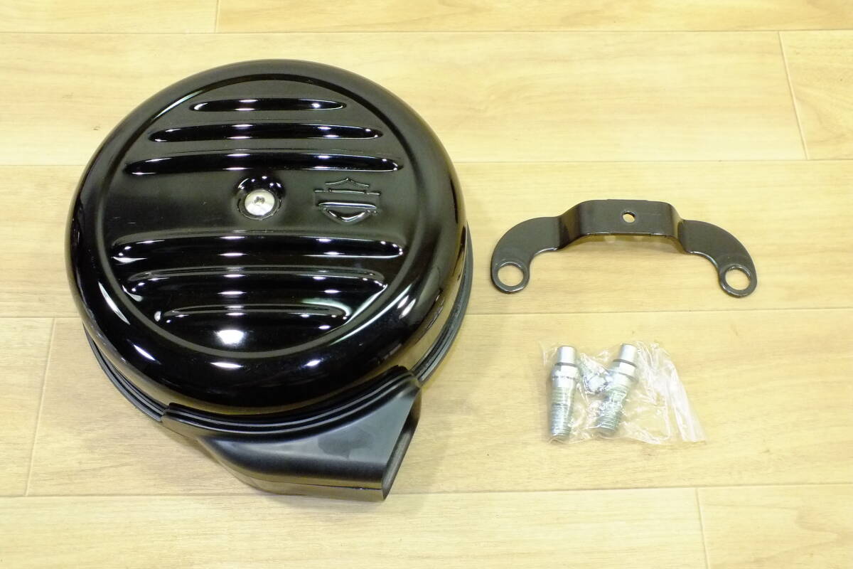 ◆ スポーツスター XL1200X系 純正エアクリーナー ブラック（ネジ類あり） 中古良品（検索）XL883N/XL1200V/XL1200NS/XL1200CX