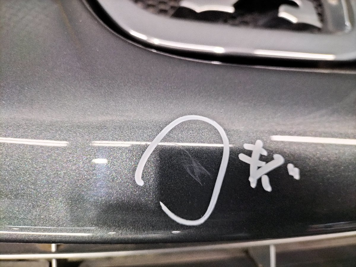 ★ABA-A75FY　プジョー 207 GTI A7　平成21年　純正　フロントバンパー Fバンパー　フォグ付き　9654356880　KTP シャークグレー★_画像8