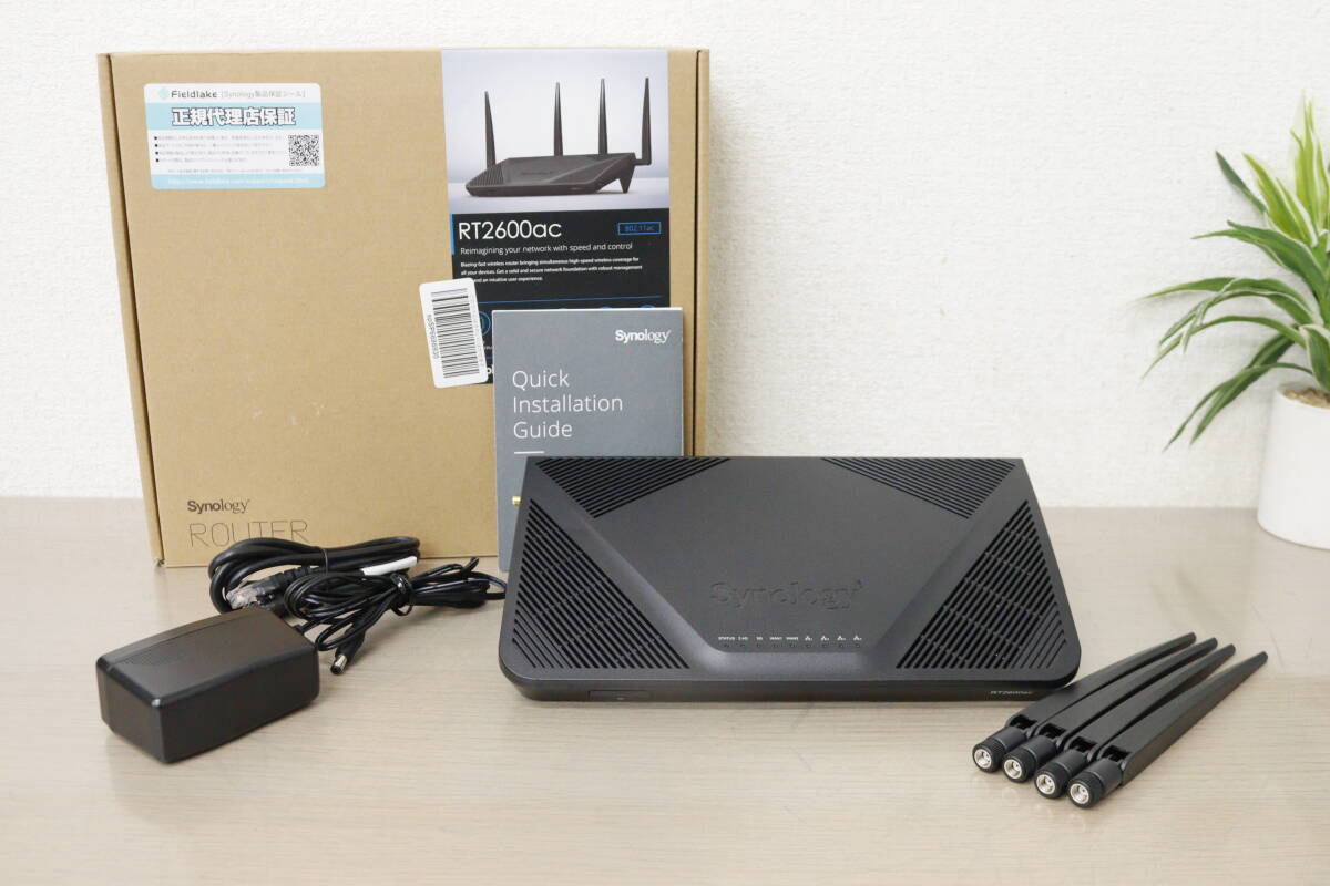 Synology 無線LANルーター RT2600ac シノロジーWi-Fi 5 ac / IPv6対応 / メッシュWi-Fi 7M484(無線LAN)｜売買されたオークション情報、yahooの商品情報をアーカイブ公開  - オークファン 周辺機器