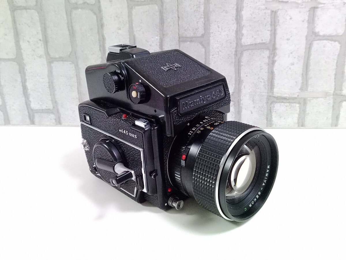 み MAMIYA マミヤ M645 1000S 中判 フィルムカメラ ボディ レンズ 