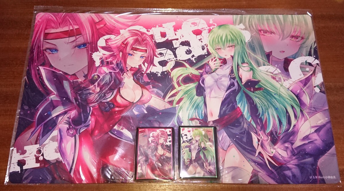 【セット販売】コードギアス カレン プレイマット スリーブ Yahoo!オークション - コードギアス 紅月カレン C.C. シーツー
