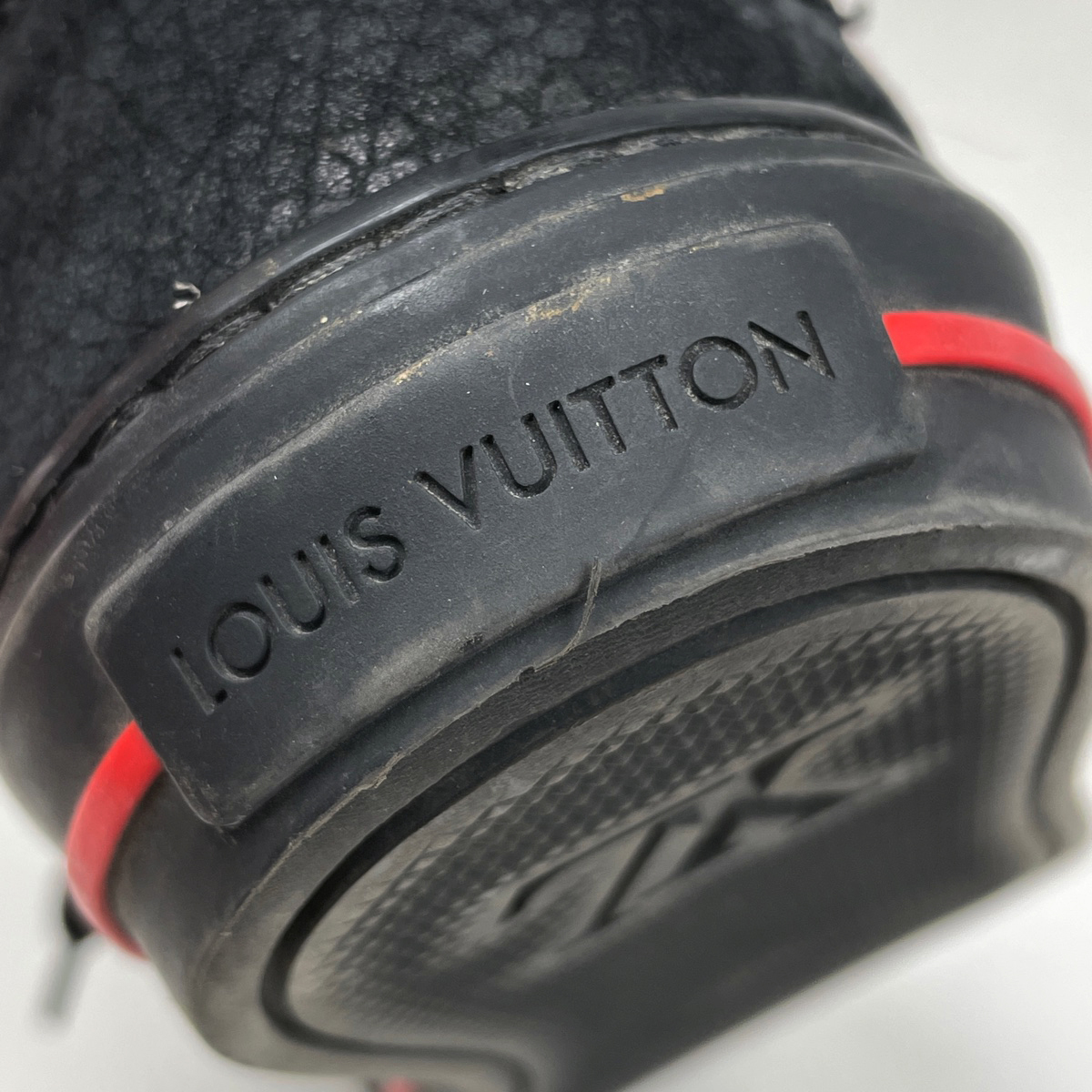 ルイ・ヴィトン Louis Vuitton ロゴ ハイカット スニーカー ルイ・ヴィトン Louis Vuitton ロゴ ハイカット スニーカー