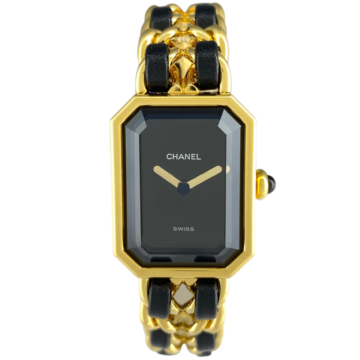 完璧すぎて可愛げがない シャネル CHANEL プルミエール Mサイズ H0001 腕時計 SS レザー プルミエール