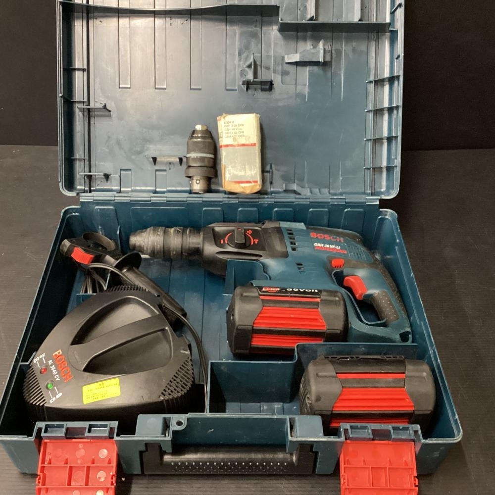 BOSCH GBH36VF-LI ハンマドリル キーレスチャック付