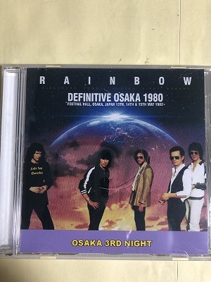 邦楽 FACT 3rd DEMO CD Yahoo!オークション - RAINBOW CD Definitive Osaka 3rd Night