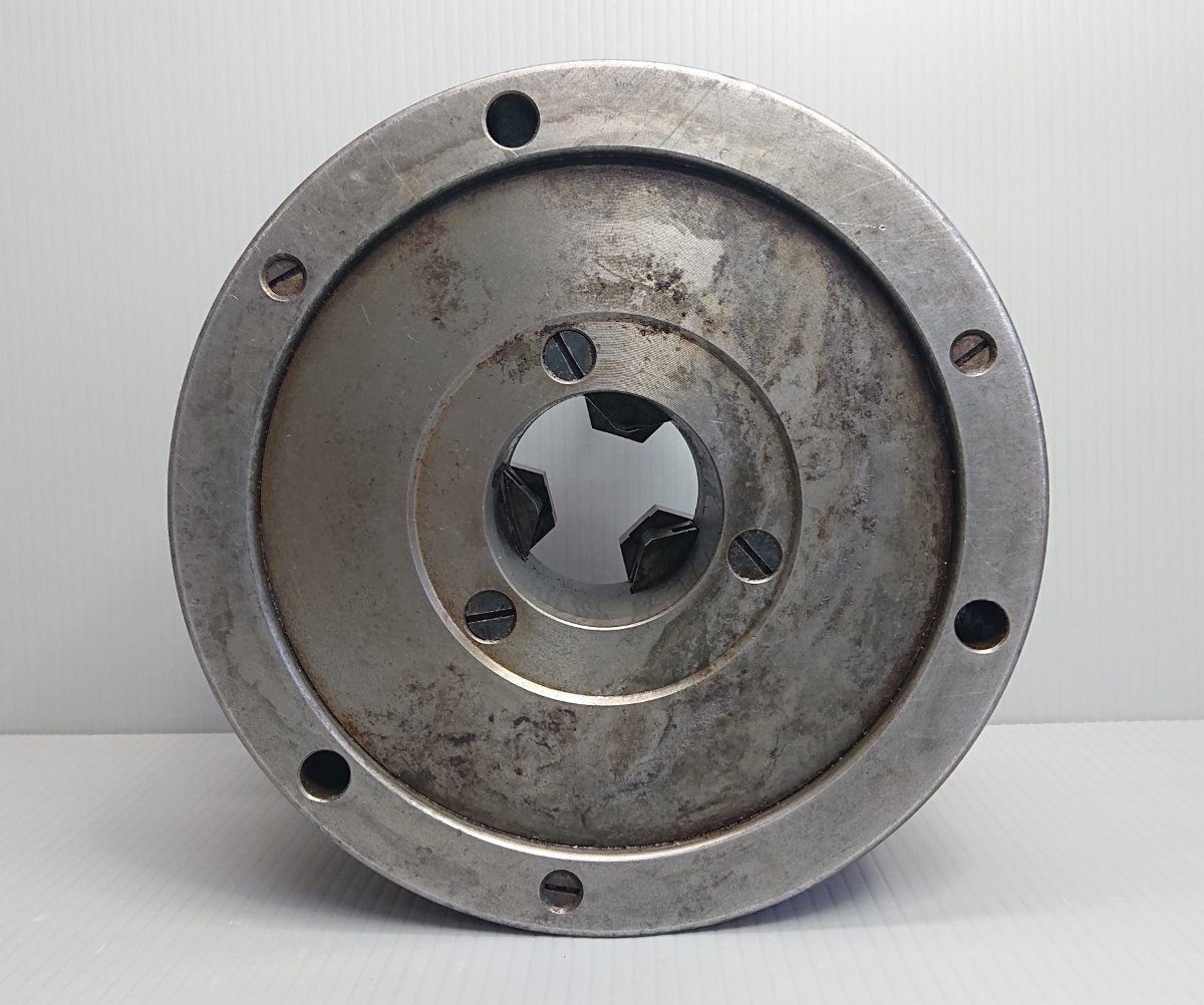 ☆SOUL☆3つ爪 スクロールチャック☆MS-E #7☆φ190mm☆ハンドル付☆ ☆SOUL☆3つ爪 スクロールチャック☆MS-E #7☆φ190mm☆ハンドル付☆