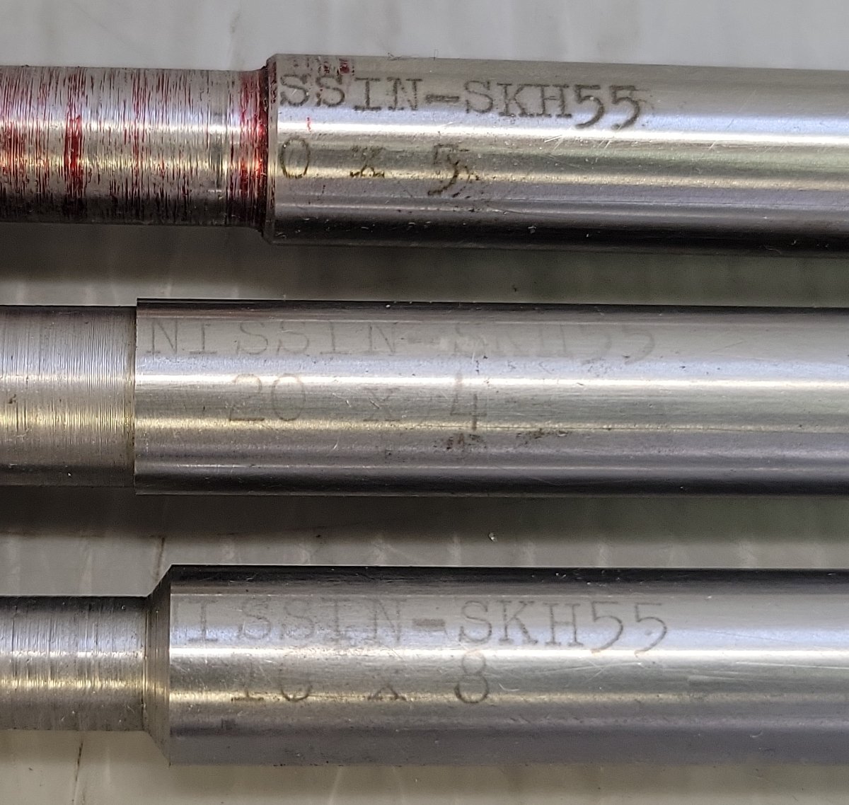 ☆NISSIN☆SKH55☆ロング柄千鳥刃Tスロットカッター☆6本まとめ ☆NISSIN☆SKH55☆ロング柄千鳥刃Tスロットカッター☆6本まとめ