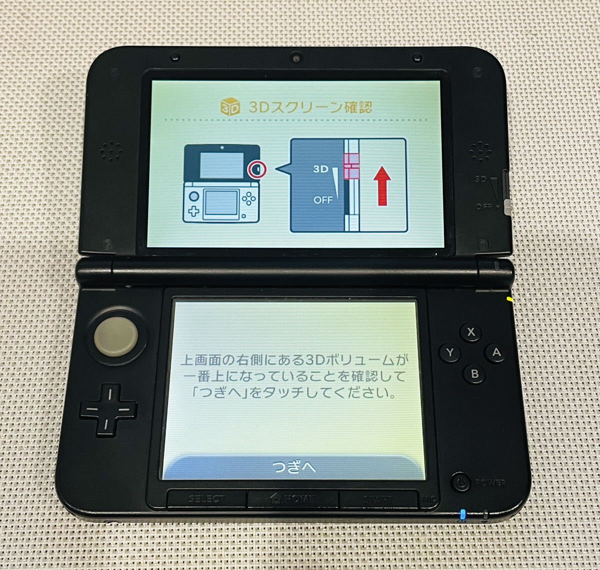 ニンテンドー3DS LL マリオシルバー (限定版) 本体動作品 ニンテンドー3DS LL マリオシルバー (限定版) 本体動作品