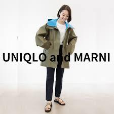 ユニクロ × MARNI マルニ ブロックテックハーフコート コート ユニクロ × MARNI マルニ ブロックテックハーフコート コート