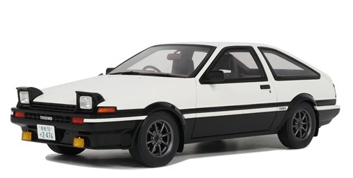 Otto　1/18　トヨタ・スプリンター トレノ AE86 　white　1985　OT444B　パンダトレノ
