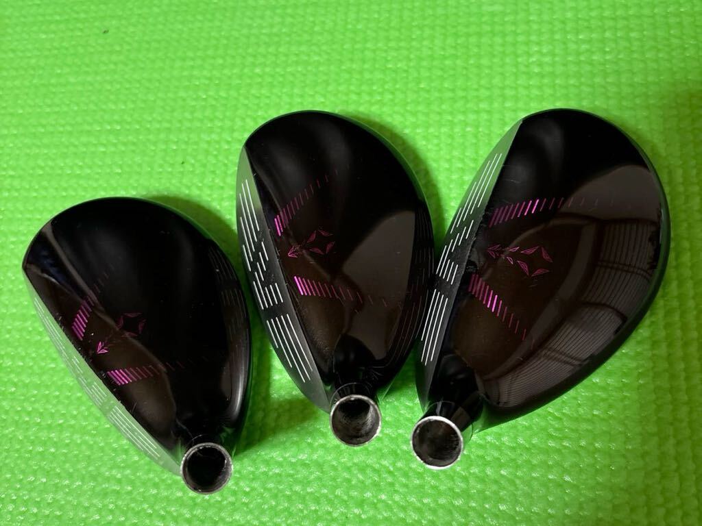 ブリヂストンツアーステージ ViQ CL ゴルフドライバーヘッド 3本 ブリヂストンツアーステージ ViQ CL ゴルフドライバーヘッド 3本