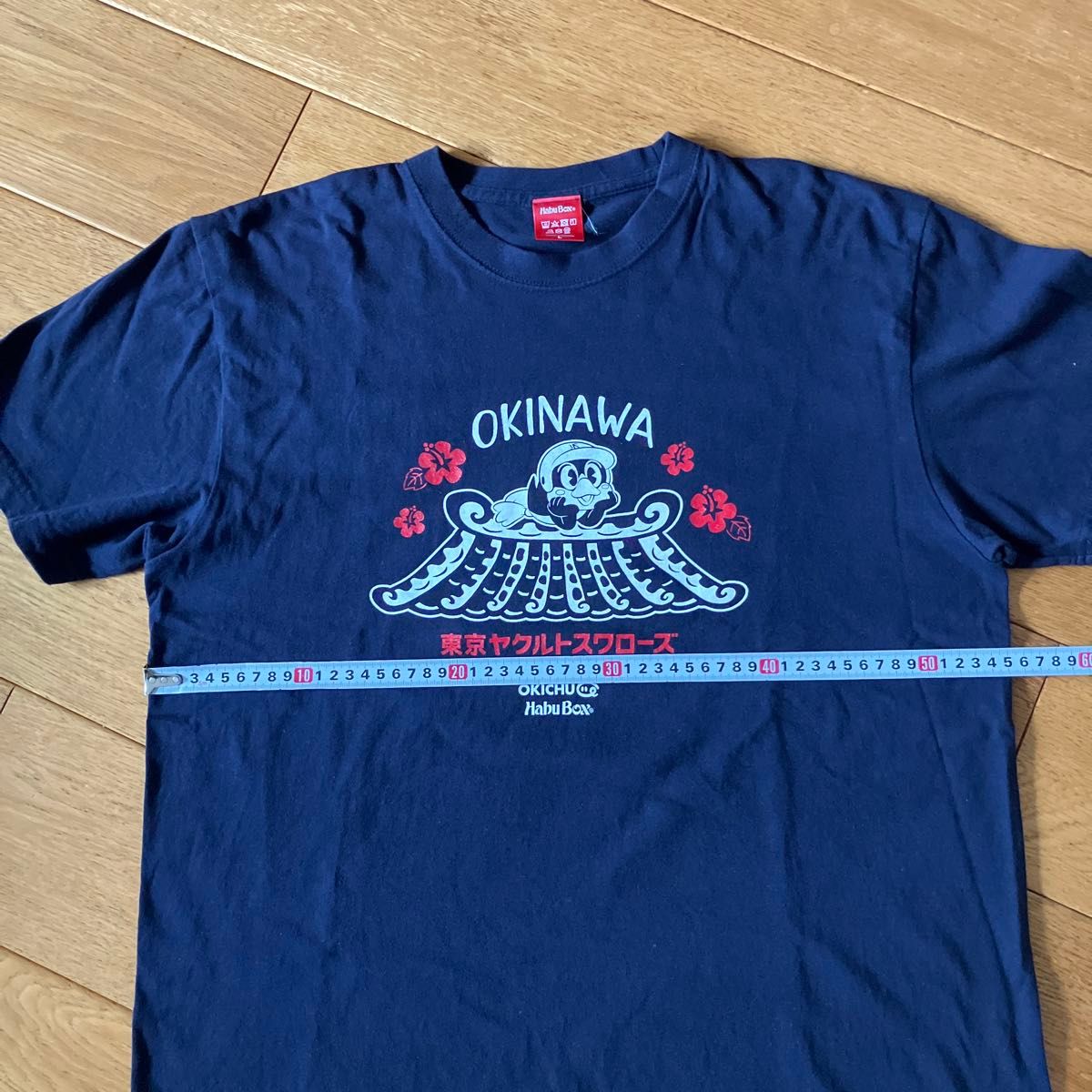 OKICHU 東京ヤクルトスワローズ Tシャツ つば九郎 沖縄キャンプ OKICHU 東京ヤクルトスワローズ Tシャツ つば九郎 沖縄キャンプ