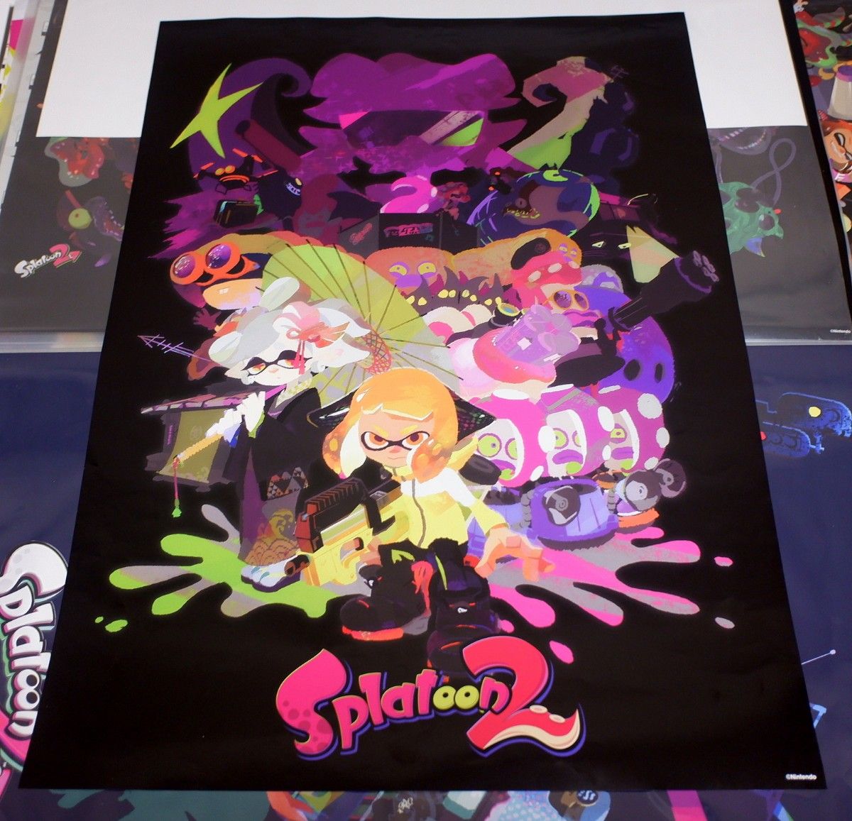 スプラトゥーン2 イカすB2ポスター 3種セット 折り目なし|Yahoo スプラトゥーン2 イカすB2ポスター 3種セット 折り目なし|Yahoo