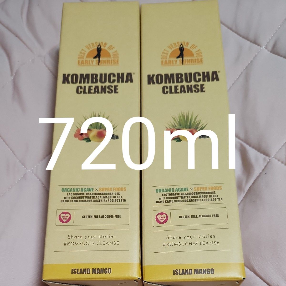KOMBUCHA CLEANSE コンブチャクレンズ 720ml×2本|Yahoo!フリマ KOMBUCHA CLEANSE コンブチャクレンズ 720ml×2本|Yahoo!フリマ