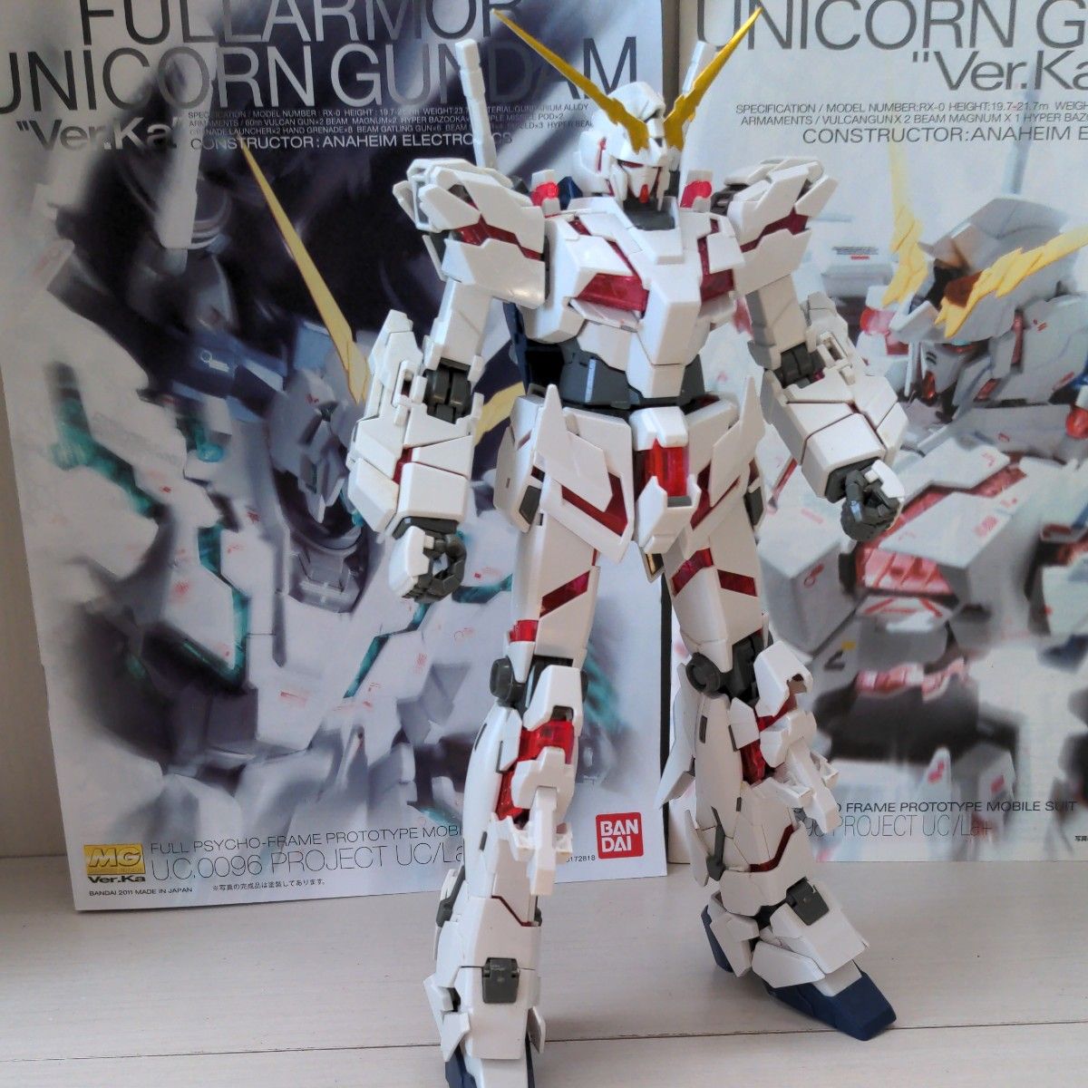 MGフルアーマーユニコーン&MGユニコーンガンダムver ka &MS MGフルアーマーユニコーン&MGユニコーンガンダムver ka &MS