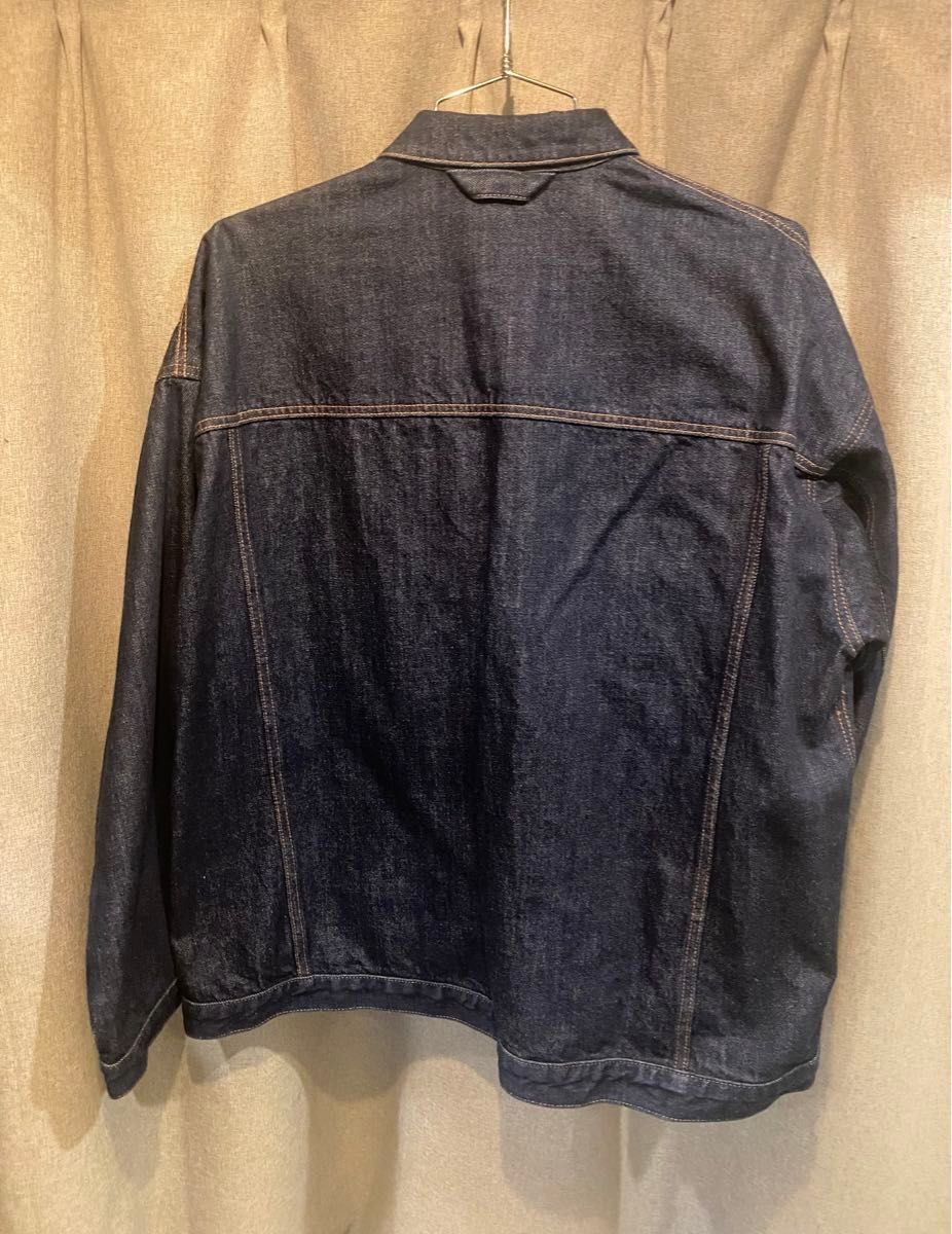 MUJI LABO ジャパンデニムジャケットL~XL・ダークネイビー MUJI LABO ジャパンデニムジャケットL~XL・ダークネイビー