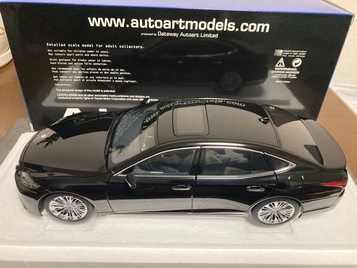 オートアート 1/18 レクサス LS500h ブラック 78868|Yahoo オートアート 1/18 レクサス LS500h ブラック 78868|Yahoo