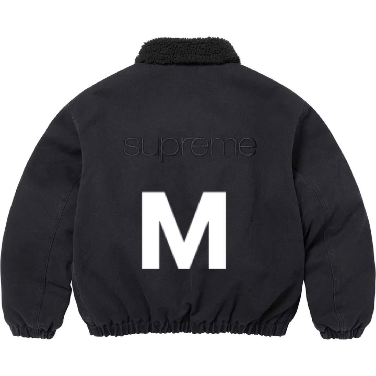 Supreme Faux Shearling Lined Bomber Jacket Supreme Faux Shearling Lined Bomber Jacket