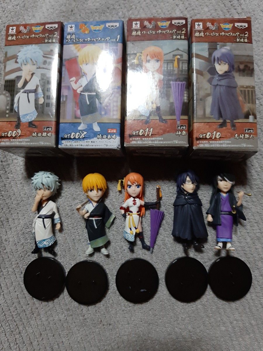 銀魂 ワールドコレクタブルフィギュア vol.1 7種まとめ売り 銀魂 ワールドコレクタブルフィギュア vol.1 7種まとめ売り