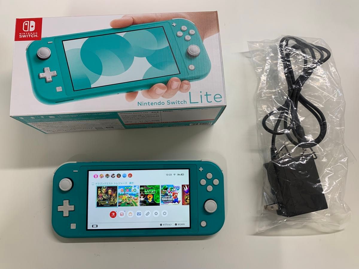 美品】任天堂スイッチライト NintendoSwitchLiteターコイズ 中古 美品】任天堂スイッチライト NintendoSwitchLiteターコイズ 中古