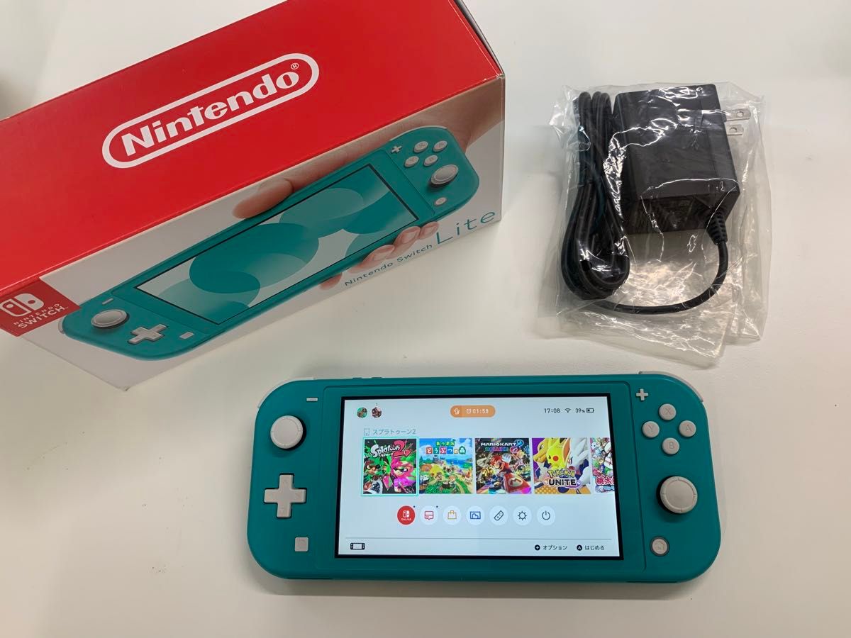 Nintendo 活きる Switch Lite 青 本体 充電ケーブル付き Nintendo 活きる Switch Lite 青 本体 充電ケーブル付き
