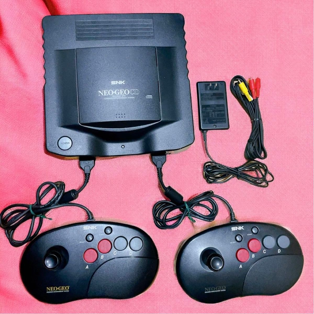 ネオジオ NEOGEO CD本体 コントローラー2個 ACアダプター|ゲーム ネオジオ NEOGEO CD本体 コントローラー2個 ACアダプター|ゲーム