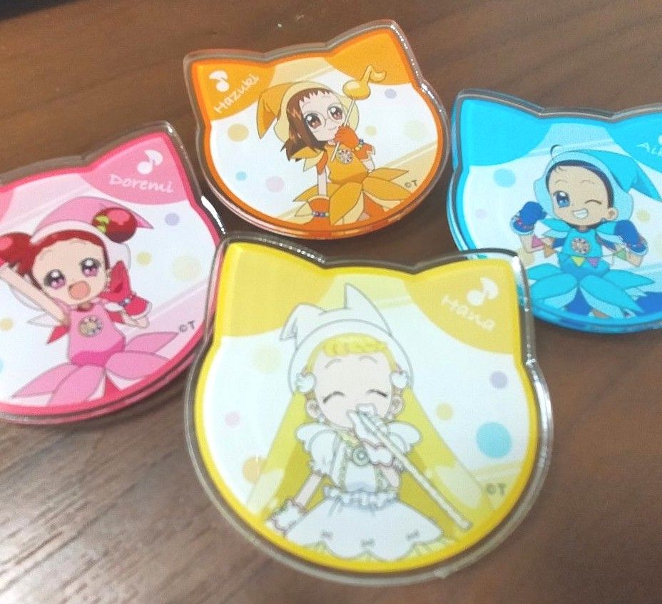 おジャ魔女どれみ ねこ型アクリルバッジ カフェ Dish UP|Yahoo おジャ魔女どれみ ねこ型アクリルバッジ カフェ Dish UP|Yahoo