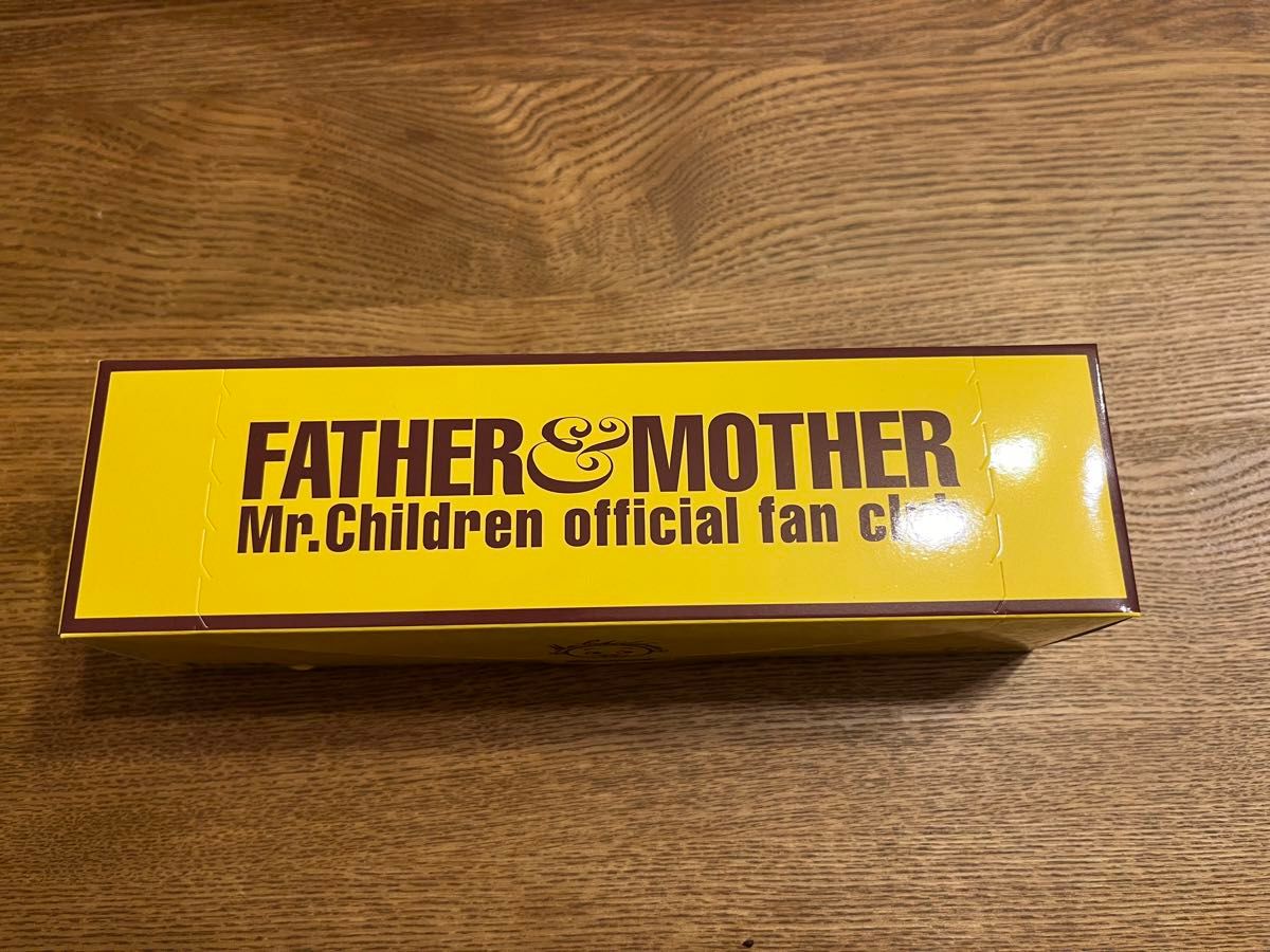 Mr Children 公式ファンクラブ FATHER & MOTHER ジップバッグ Mr Children 公式ファンクラブ FATHER & MOTHER ジップバッグ