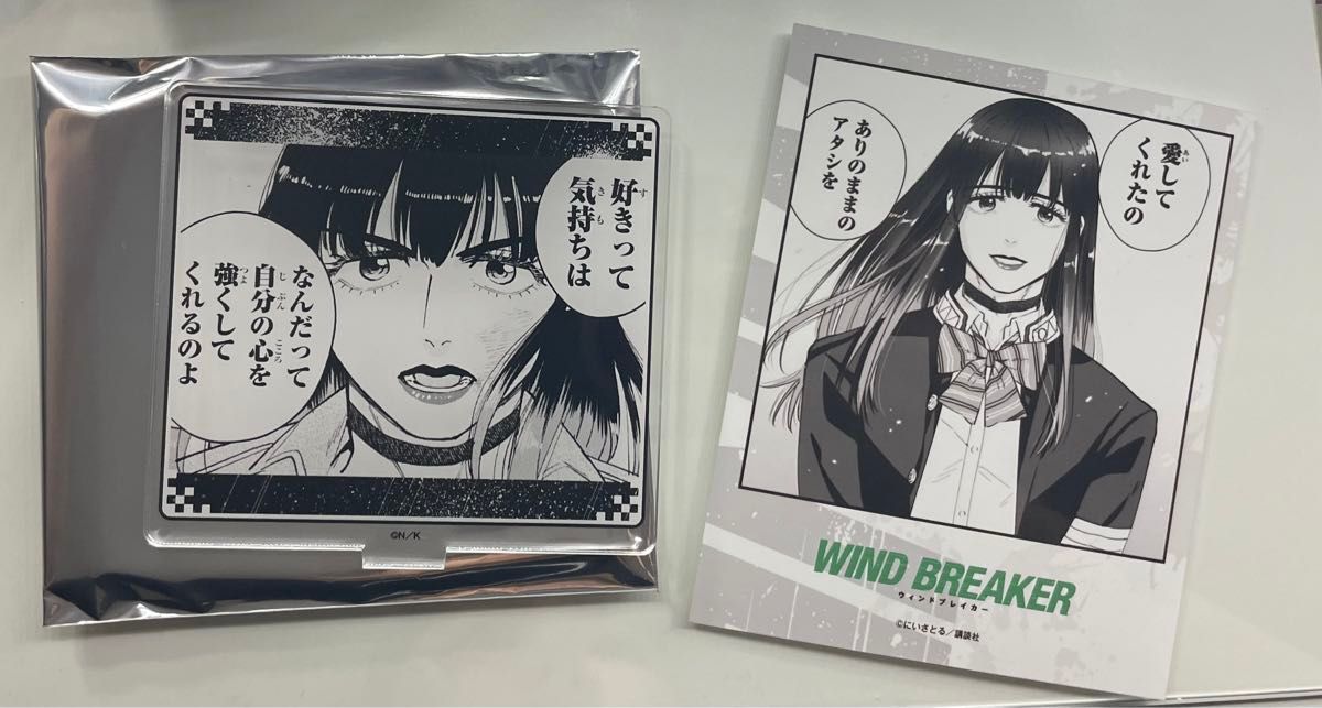 プリンセスカフェ WINDBREAKER アクリルスタンド&ブロマイド プリンセスカフェ WINDBREAKER アクリルスタンド&ブロマイド