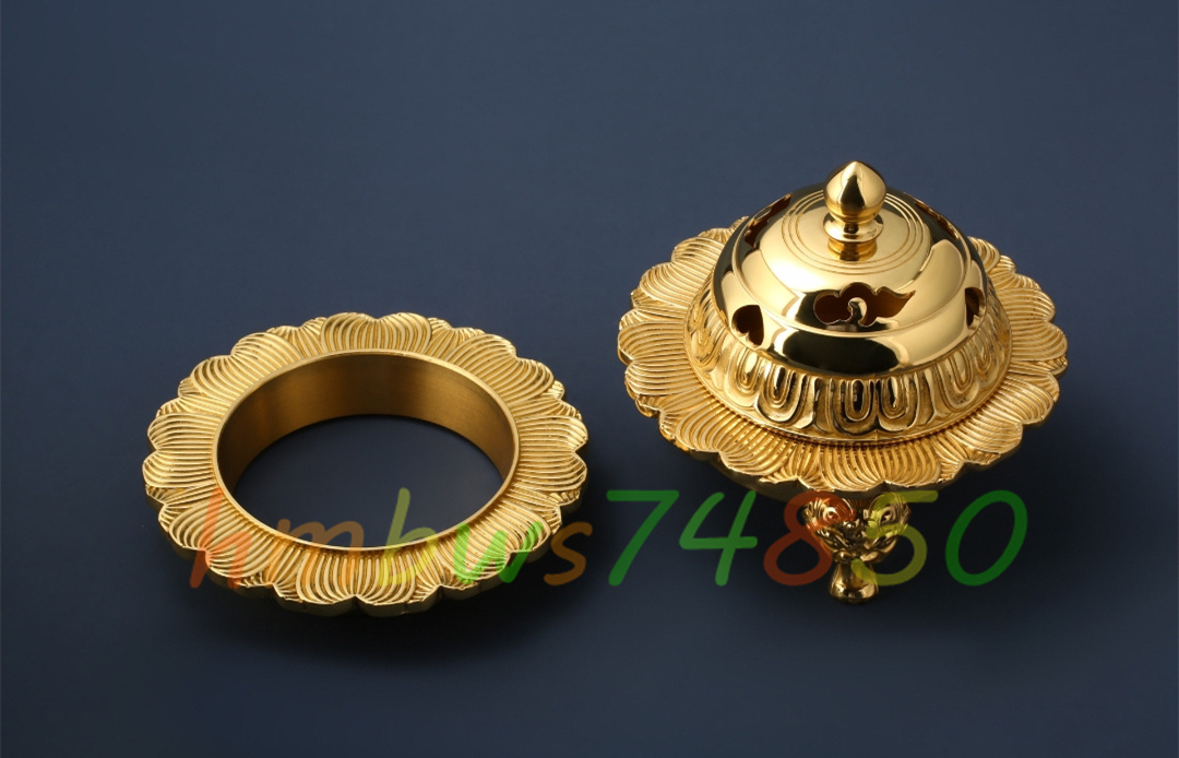密教法具 寺院仏具」真言宗 蓮華型法具 火舎香炉 仏具 仏教美術 密教法具 寺院仏具」真言宗 蓮華型法具 火舎香炉 仏具 仏教美術