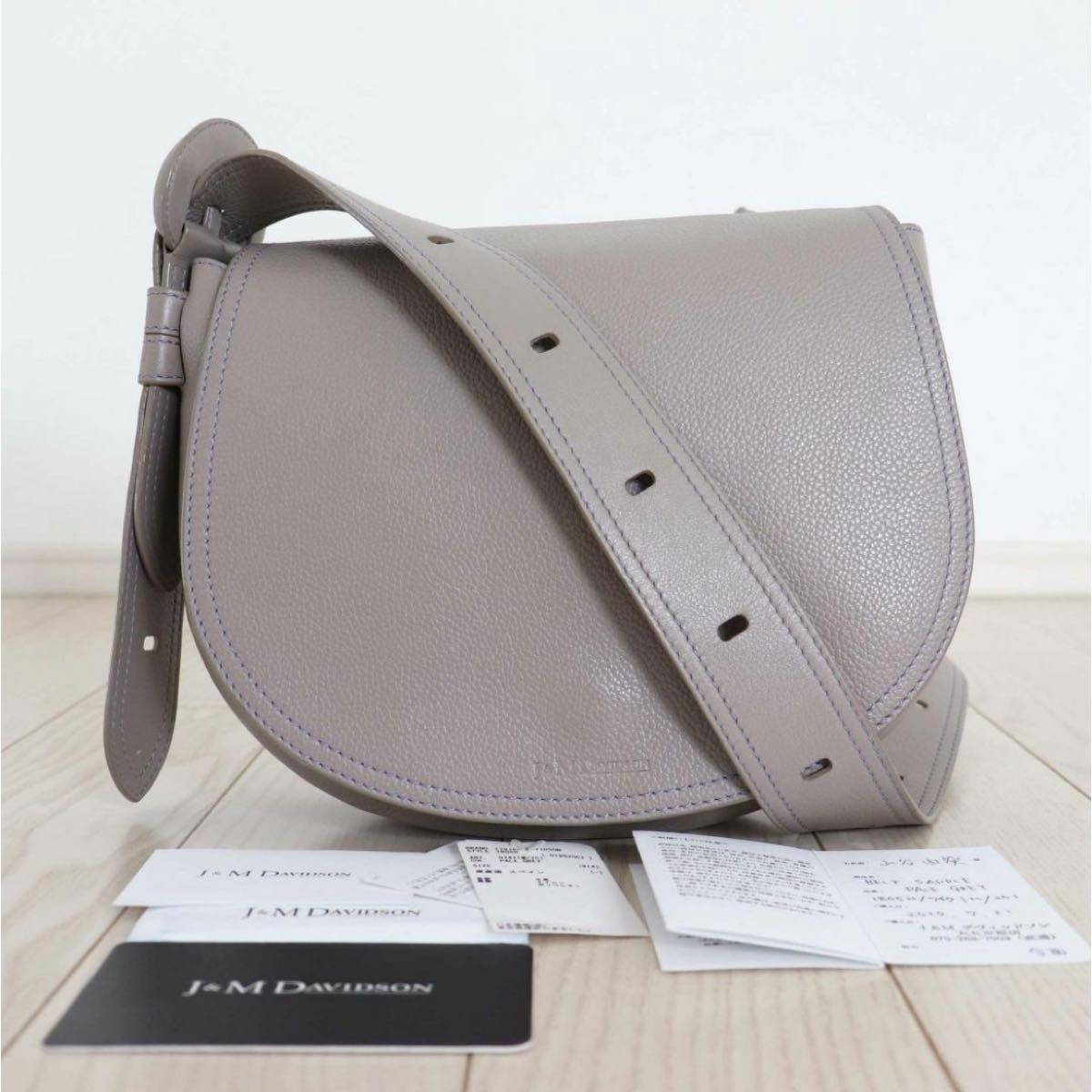 J&M DAVIDSON ベルト サドル バッグ レザー ショルダー バッグ J&M DAVIDSON ベルト サドル バッグ レザー ショルダー バッグ