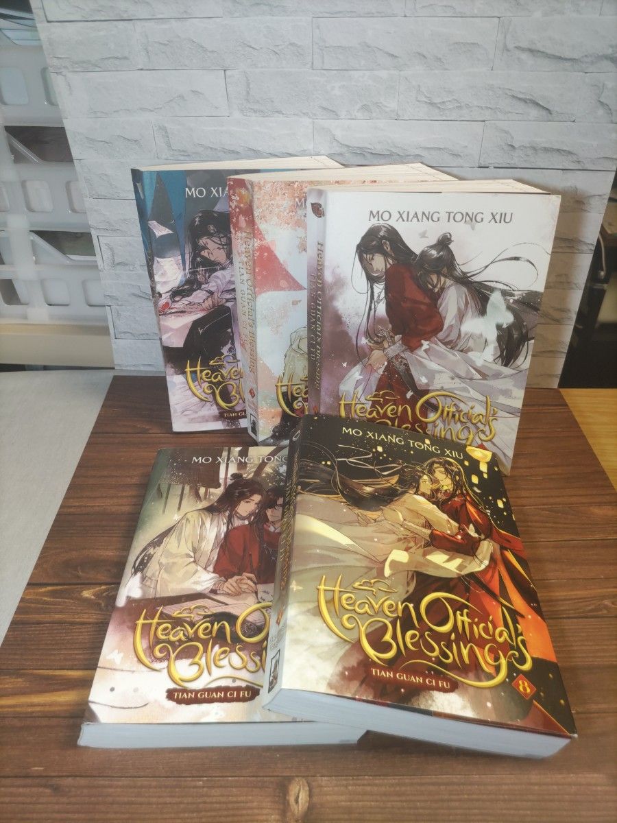 天官賜福 英語版 4巻~8巻の5冊セット 完結 Heaven Officials Blessing 小説 天官賜福 英語版 4巻~8巻の5冊セット 完結 Heaven Officials Blessing 小説