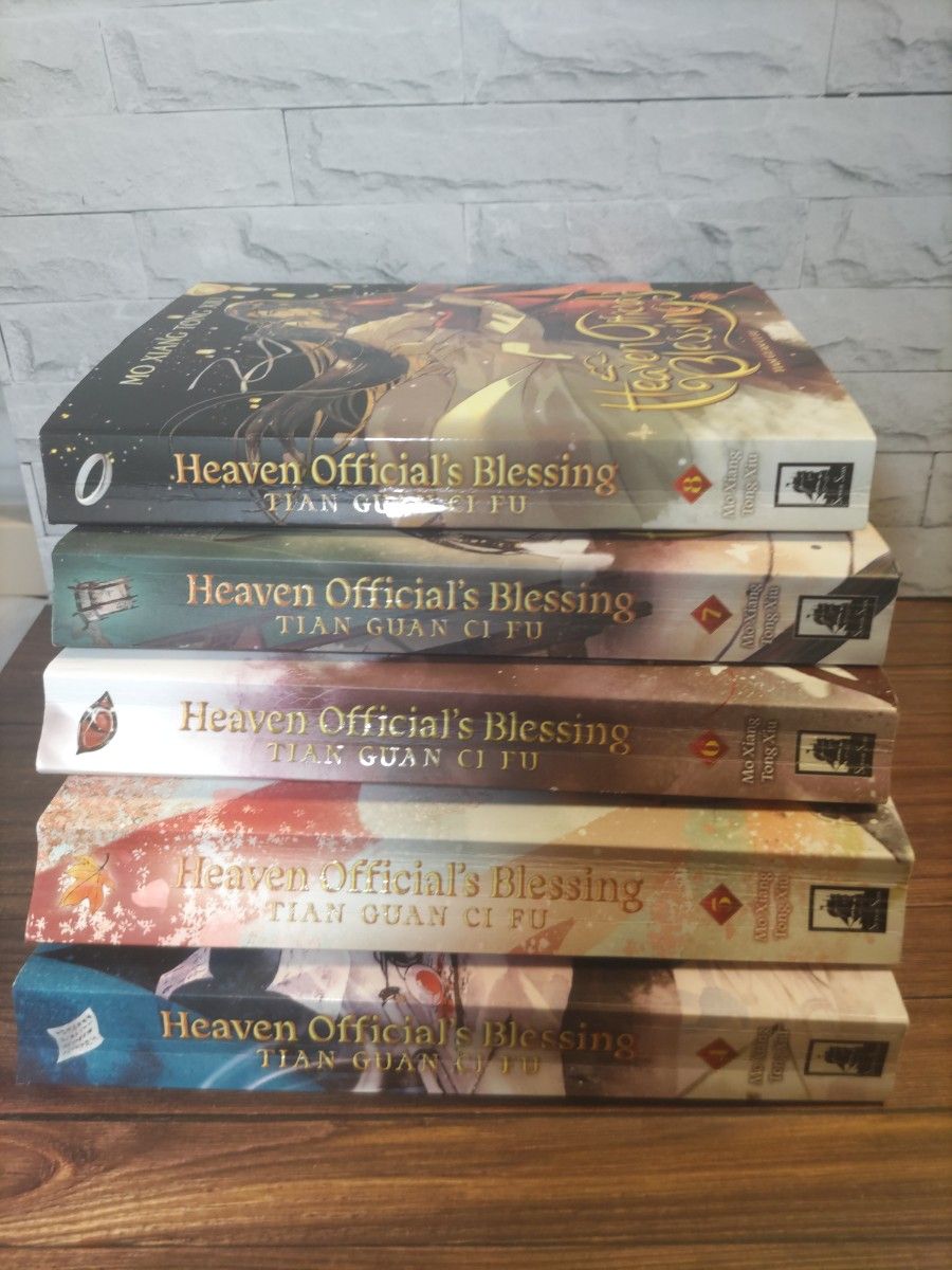 天官賜福 英語版 4巻~8巻の5冊セット 完結 Heaven Officials Blessing 小説 天官賜福 英語版 4巻~8巻の5冊セット 完結 Heaven Officials Blessing 小説
