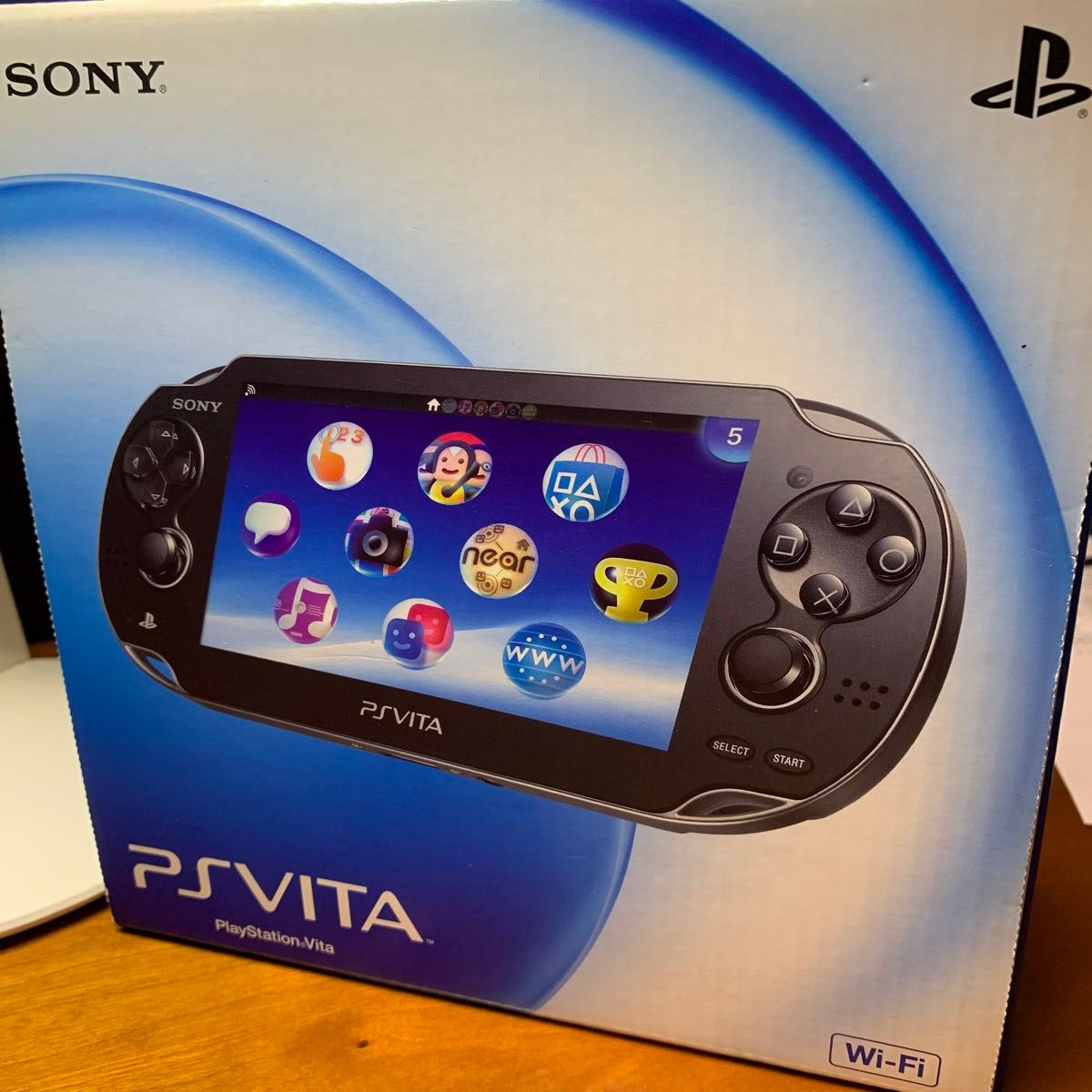 PlayStation Vita PCH 1000 Wi-Fi 本体 箱あり グリップカバー付 PlayStation Vita PCH 1000 Wi-Fi 本体 箱あり グリップカバー付