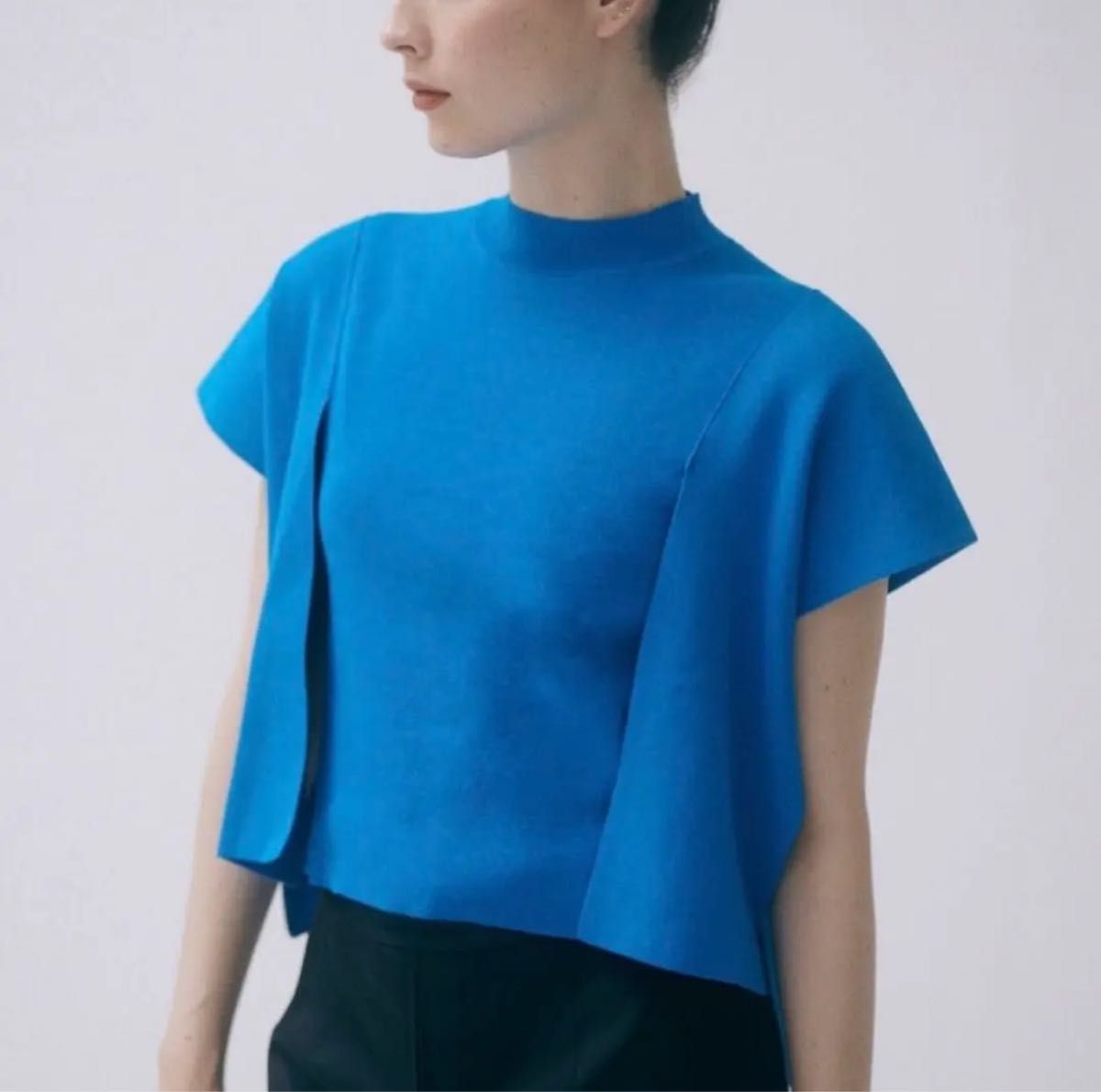 LE CIEL BLEU ルシェルブルー ワイドテープニット 36 S|Yahoo LE CIEL BLEU ルシェルブルー ワイドテープニット 36 S|Yahoo