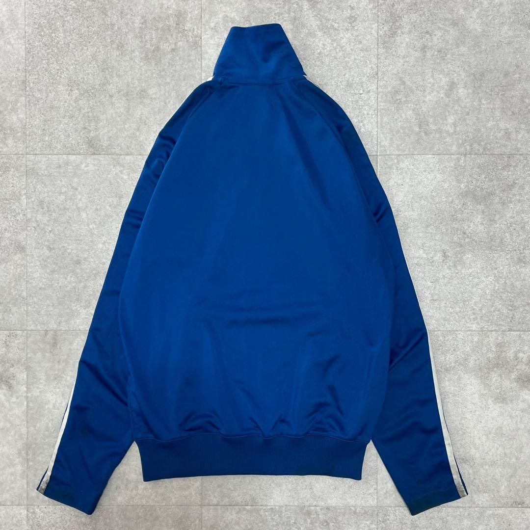 アディダス 80s 90s トラックジャケット ジャージ ビンテージ 青 アディダス 80s 90s トラックジャケット ジャージ ビンテージ 青