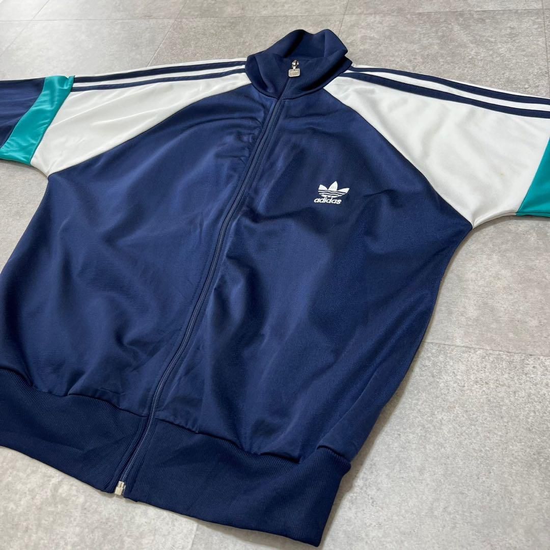 希少 モーリシャス製 アディダス トラックジャケット 80s 希少 モーリシャス製 アディダス トラックジャケット 80s
