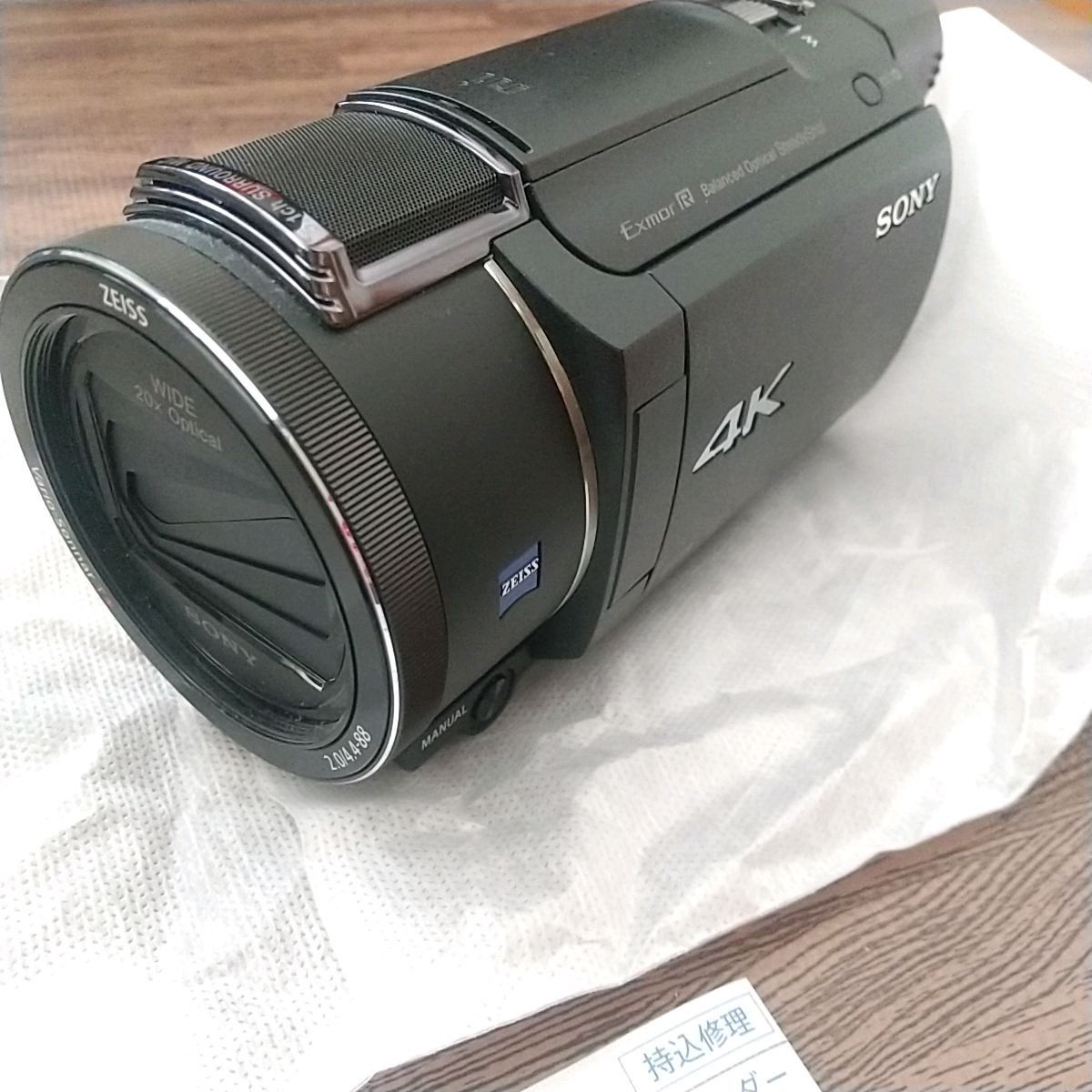 ②展示品 保証付 SONY FDR-AX60 4K 付属品 完品 美品 ソニー ②展示品 保証付 SONY FDR-AX60 4K 付属品 完品 美品 ソニー