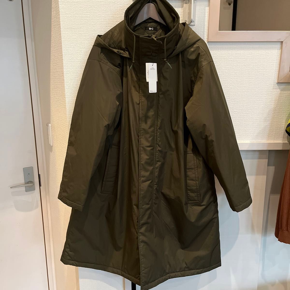 新品 ユニクロC フーデッドコート L オリーブ|Yahoo!フリマ(旧 新品 ユニクロC フーデッドコート L オリーブ|Yahoo!フリマ(旧