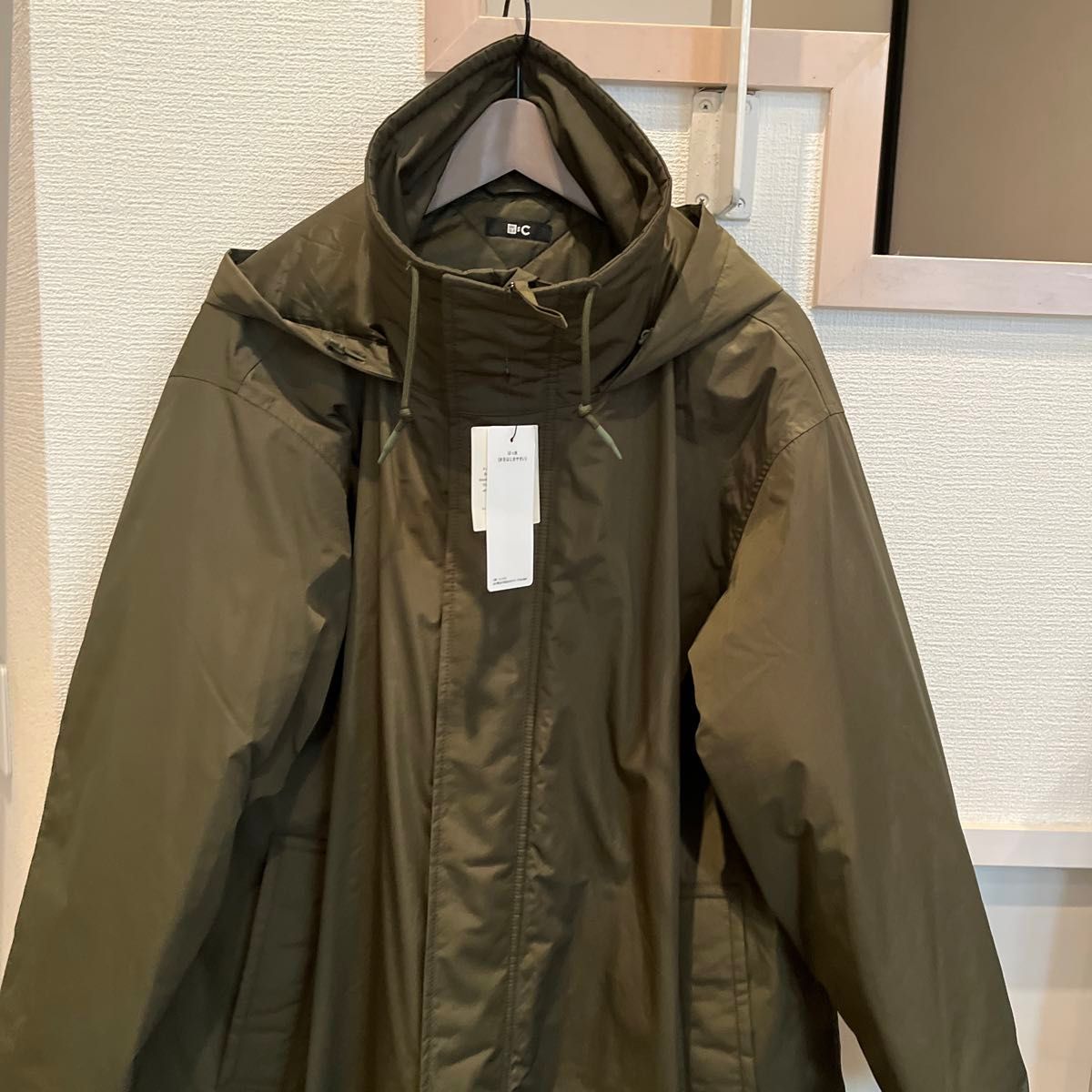 新品 ユニクロC フーデッドコート L オリーブ|Yahoo!フリマ(旧 新品 ユニクロC フーデッドコート L オリーブ|Yahoo!フリマ(旧