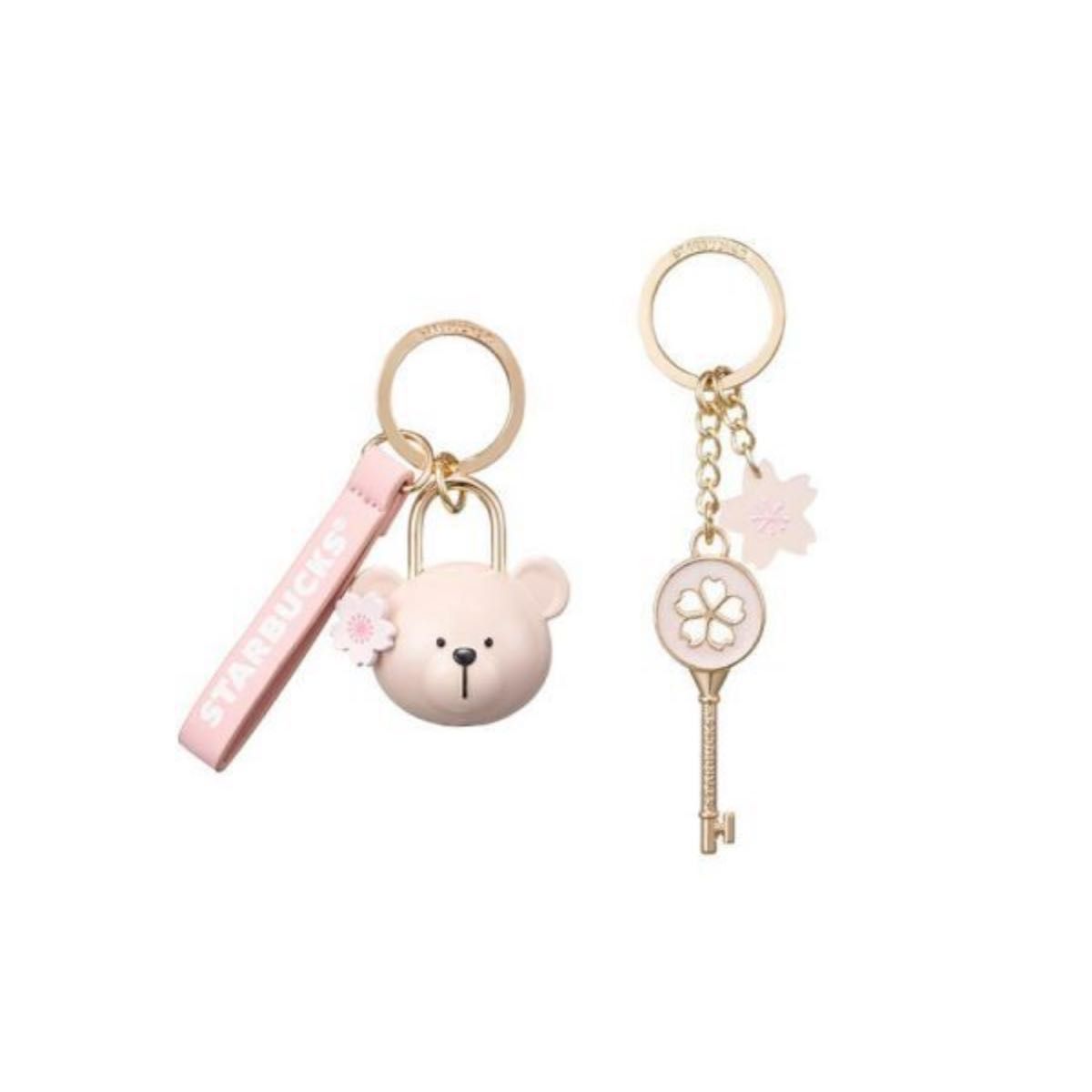 韓国 スタバ スターバックス ベアリスタ 桜 キーチェン 鍵 完売 韓国 スタバ スターバックス ベアリスタ 桜 キーチェン 鍵 完売