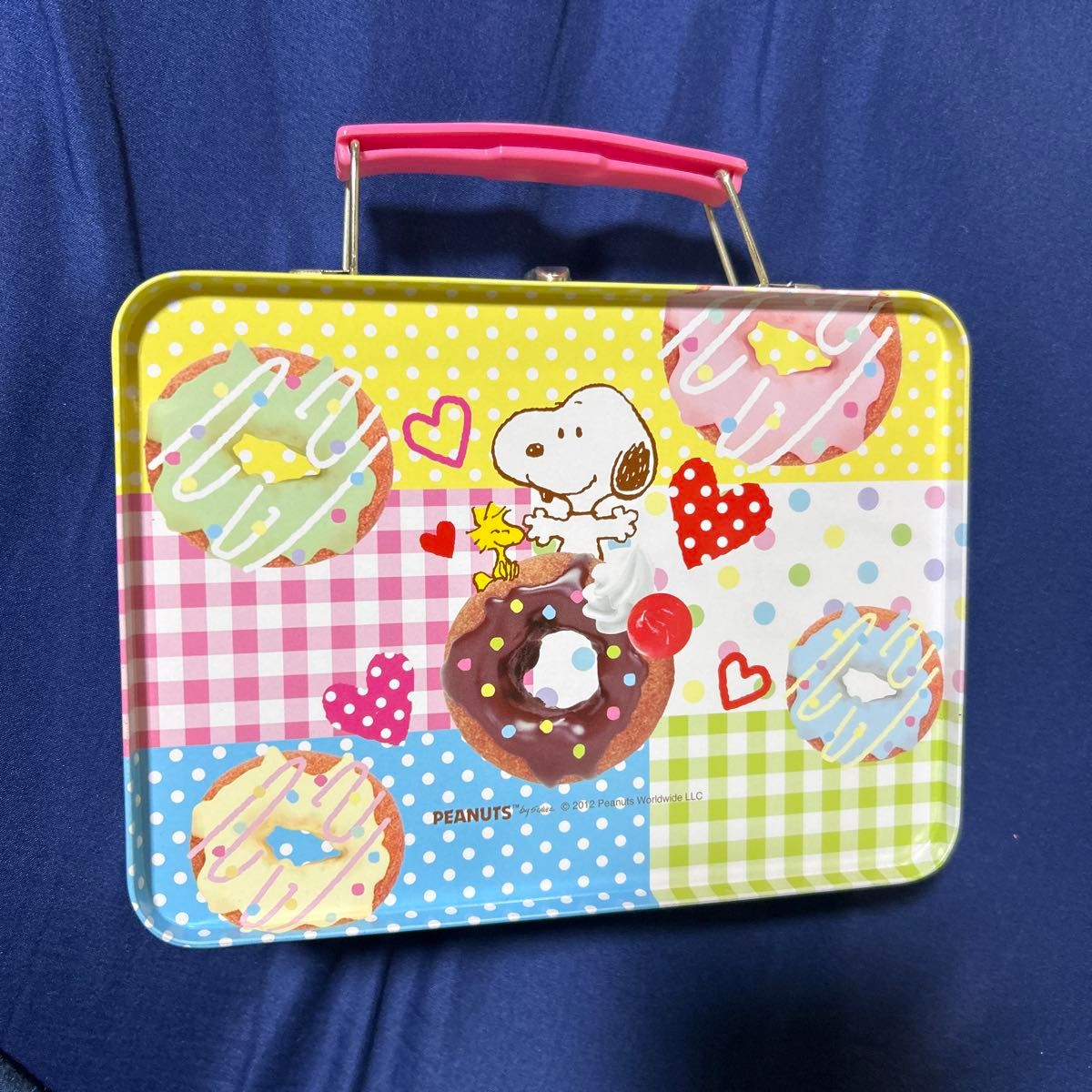 昭和レトロ❤︎サンリオ SNOOPY スヌーピー❤︎ 缶ケース ヴィンテージ 日本製 スヌーピー SNOOPY PEANUTS 缶バッグ 小物入れ キャラクター 缶