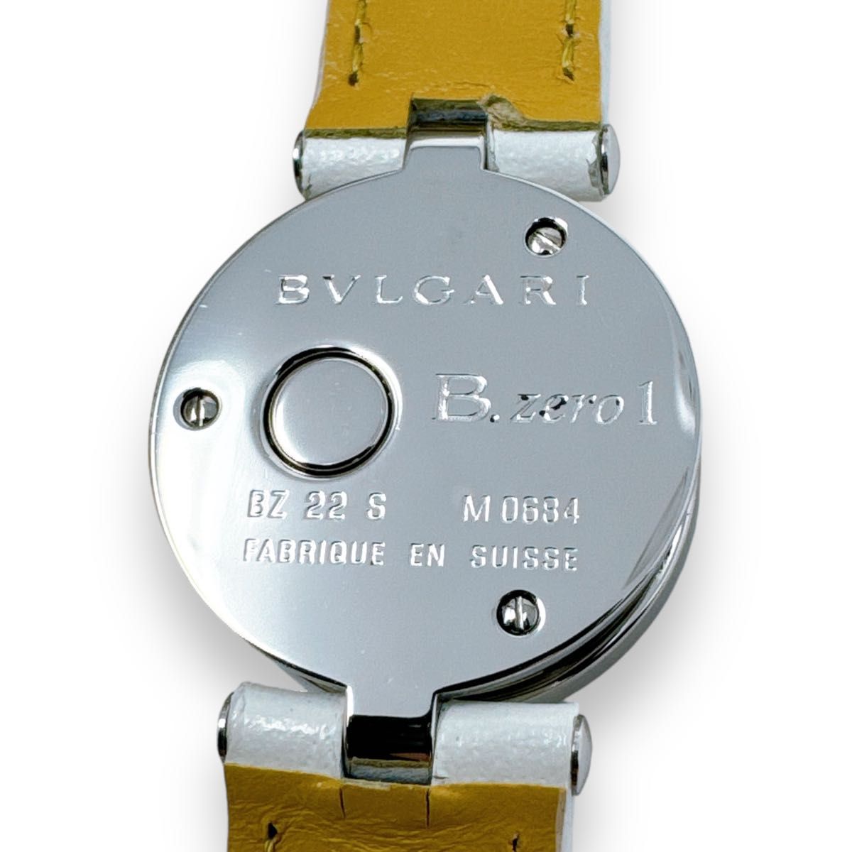 ブルガリ BVLGARI ビーゼロワン BZ22S ホワイトシェル レザー 革 ブルガリ BVLGARI ビーゼロワン BZ22S ホワイトシェル レザー 革