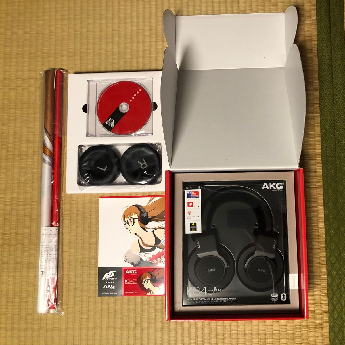 佐倉双葉 ワイヤレスヘッドホン AKG K845BT P5 SAKURA FUTABA 佐倉双葉 ワイヤレスヘッドホン AKG K845BT P5 SAKURA FUTABA